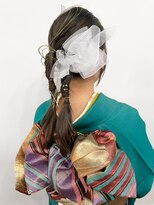 オル(Olu)&nbsp;【MASAYA】卒業式ヘア×ツインアレンジ×大人可愛い