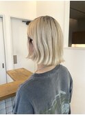 切りっぱなしくせボブ