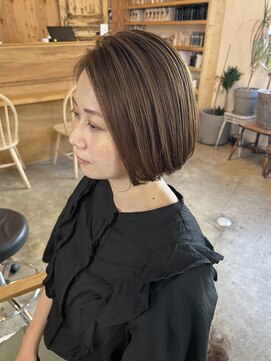 ウィークエンド(WEEKEND) ブリーチ無しダブルカラーカットトリートメント15400円