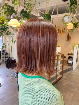 タオ(tao) 伸ばしかけのオレンジミディ