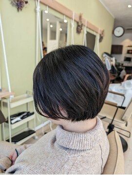 ヘアーライフイチゴイチエ(Hair Life 151A) 伸ばしかけボブスタイル