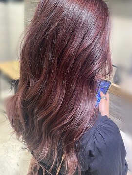 アース 高円寺店(HAIR & MAKE EARTH) カシスピンク！！