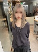 ミルクティーグレージュ×レイヤー