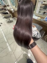 アッシュ 下北沢店(Ash)&nbsp;髪質改善ラベンダーピンクベージュカラー