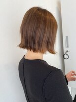 トト 船橋店(toto.)&nbsp;☆ピンクブラウン切りっぱなしボブ美髪くびれレイヤー［西船橋]