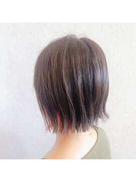 デューク(du c) ぱつんとボブxインナーカラー