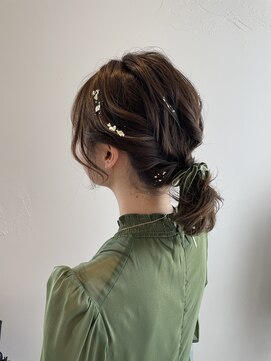 カシェ シモムラ(Cashe'e SHIMOMURA) シンプルアレンジ