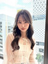 韓国スタイルでゆるふわ巻き