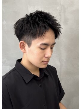 スイッチ(men's SWITCH) 大分メンズスパイキーショートツーブロック刈り上げショート