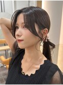 大人可愛い20代30代40代小顔後れ毛顔周りくびれレイヤーカット