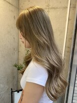 キャンバスアニュー 川崎(canvas anew.)&nbsp;ロング スモーキーベージュ ／ブリーチ