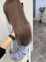 ペレ 栄店(PELE)&nbsp;前髪/アンブレラカラー/こなれミディ/イメチェン/ウェーブパーマ