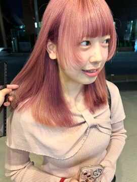 ラック 津田沼(LUCK) 津田沼　前髪パーマ ぱっつん前髪 ボブパーマ