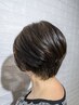 カット＋ヘアーマニキュアカラー(白髪染め)　 ￥9,000