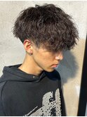 波巻きスパイラルパーマツイストスパイラルパーマシャドウパーマ