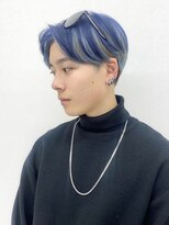 ピークアブー 原宿ハラカド(PEEK-A-BOO) デザインカラーアンブレラエンドメンズ刈り上げセンターパート