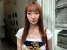 【髪質改善カラー☆】前髪・顔まわりカット+髪質改善カラー ￥11000