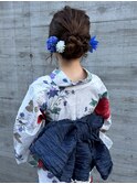 浴衣着付け＆ヘアセット