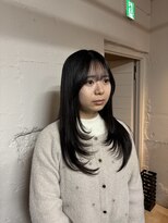 トクテ 吉祥寺(tokute)&nbsp;グレージュカラー/ボブウルフ/黒髪/ココアベージュ