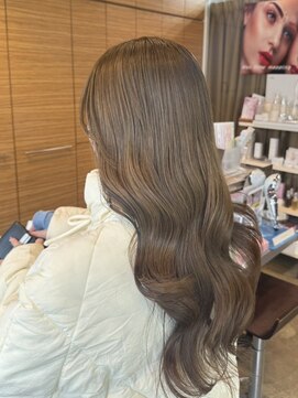 マロンブラウンロング