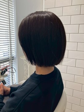 ルシードスタイル グローバルディー 稲毛店(LUCIDO STYLE GLOBAL.D) ツヤ感ショート20代30代40代髪質改善オージュア白髪染め稲毛駅