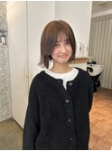 【SIGN】前下がりボブ