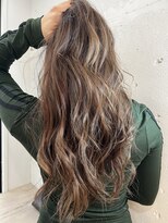 ヘアーワークス ヘルム 渋谷店(HAIR WORKS HELM)&nbsp;【HELM渋谷】外国人風ベージュ