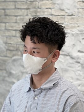 ラ ミューズ ヘアー(La mju：z hair) メンズパーマの王道！！ツイストスパイラルパーマ(a)