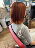 切りっぱなしボブ