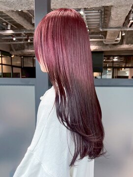 アルバム 池袋(ALBUM) ロング顔周りレイヤー韓国ヘア美髪_ba551432