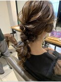 お呼ばれアレンジ【中野美容室/阿佐ヶ谷/高円寺/ヘアアレンジ】