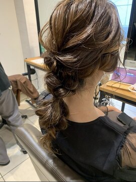 バディ 中野駅前店(BUDDY) お呼ばれアレンジ【中野美容室/阿佐ヶ谷/高円寺/ヘアアレンジ】