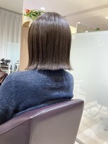 エル バイ ファースト(L by first)&nbsp;【L by first】切りっぱなし×グレージュ