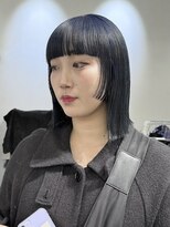 ココ 原宿(KOKO) #大人ガーリー#ダークアッシュ#ミディアムレイヤーカット