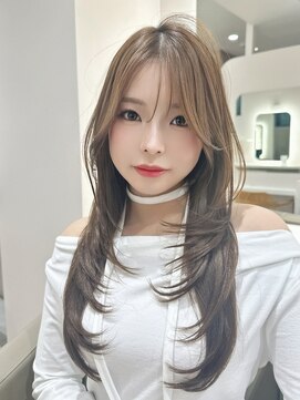 アイトーキョー 名古屋2nd(AI TOKYO) レイヤーカット/ハッシュカット/ブリーチ&ダブルカラー/髪質改善