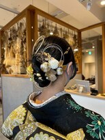 リム(LIM)&nbsp;【LIM 岐阜】成人式ヘアセット/タイトアレンジ/和装ヘア