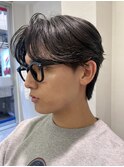 韓国カルマパーマニュアンスパーマシャドウパーマワックス無し