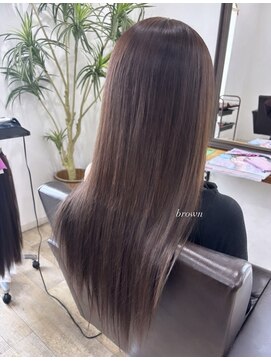 ル ジャルダン ヘアー プロデュース(Le.jardin hair produce) ブラウン(シールエクステ)