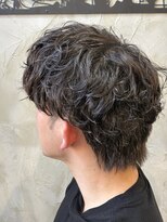 ルーメン 岐阜(ROOO MEN)&nbsp;メンズカットツーブロックシャドウパーマ