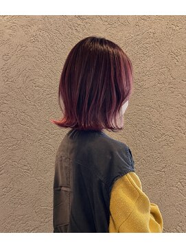 ナンブヒルズ(nambu-HILLS) layer bob × cherry pink