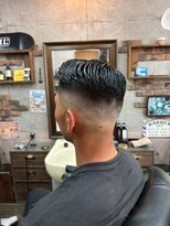 アールズ ヘア(R's hair)&nbsp;MEN’S HAIR/波巻きツイストスパイラル/リバースセンターパート