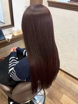 アミリー ひたち野うしく店(Amily)&nbsp;ハイライトバレイヤージュダブルカラーケアブリーチ20代30代