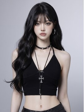 ウィーニード 栄(WENEED) シースルー前髪×ゆる巻韓国ヘア