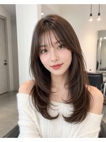 ラファンジュ ヘアー クレオ(Rohange hair Creo)&nbsp;アッシュブラウン/艶カラー/ニュアンス/レイヤーカット