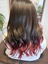 ヘアーリゾート ラウレア(Hair Resort LAULEA)&nbsp;グラデーションカラー×ボルドー