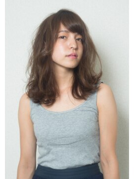 マウロア(MAULOA) 【MAULOA hair】　可愛い　外ハネ　セミディ