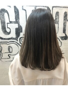 エイト プラット 渋谷2号店(EIGHT plat) 【EIGHT plat】ストレートミディアム×ハイライトグラデーション