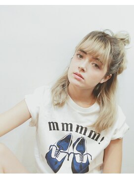 グッデイ ヘアー(GOOD DAY HAIR) 【GOOD DAY HAIR】《hinako》ミルクティーブロンド     下北沢