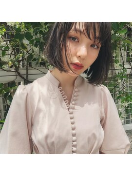 ブリンク(blink) 〈blink〉ストレートボブシアーグレージュ