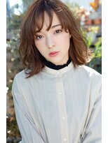 ラフィス ヘアー コパン 小倉店(La fith hair copain)&nbsp;【La fith】 切りっぱなしガーリーミディ